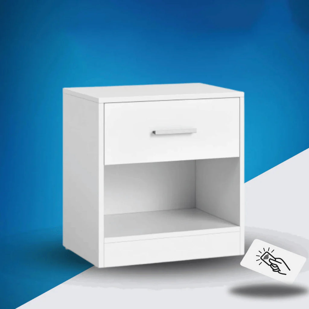 Smart Recognition Nightstand Safe