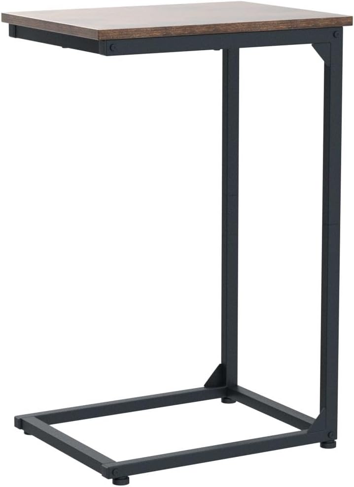 C Shaped End Table Set of 2