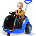 3-in-1 Electric  Ride on Push Car
